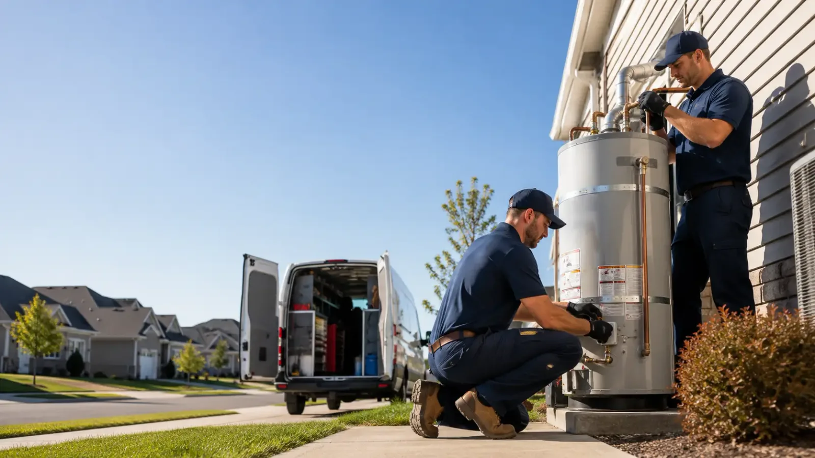 Water Heater Installation in Van Buren, AR